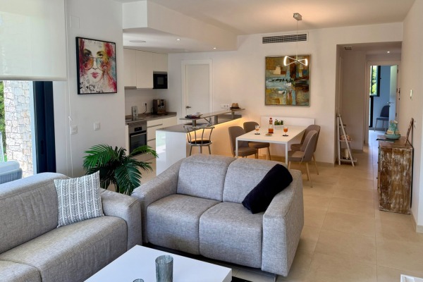 Ground floor apartment with private garden in Portocolom image 5