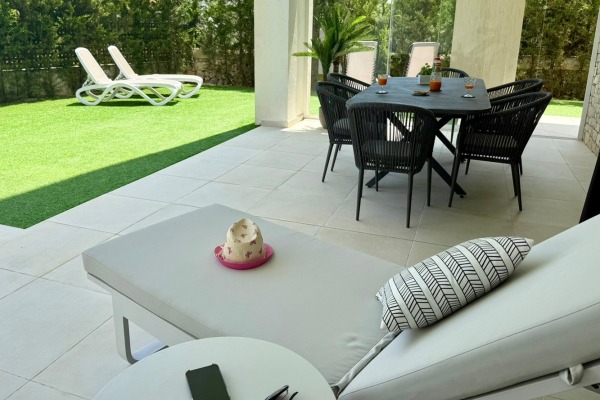 Ground floor apartment with private garden in Portocolom image 11