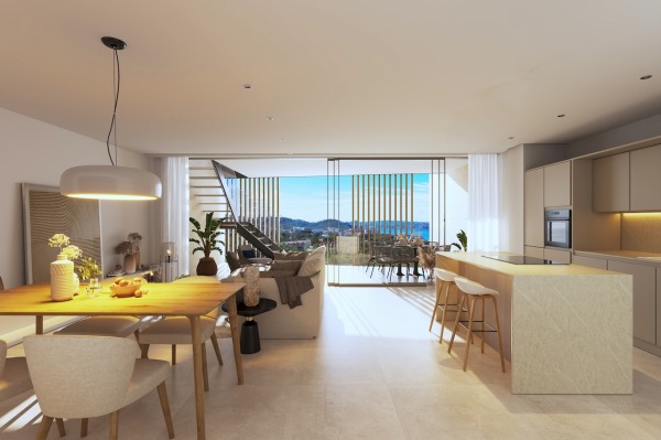 Luxurious new-build penthouse with spectacular sea views in Paguera image 4