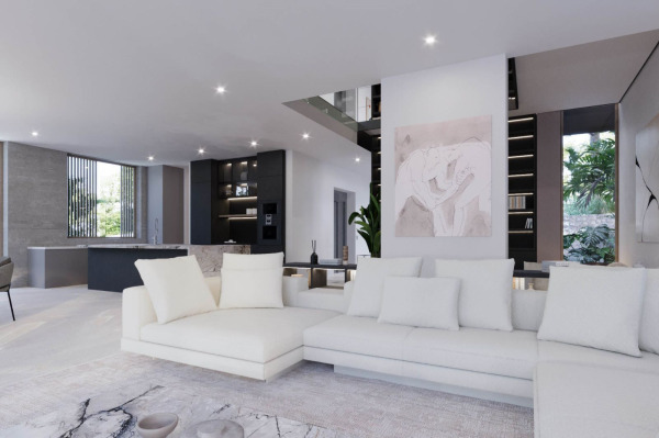 Building plot with project for a modern villa in Bendinat image 4