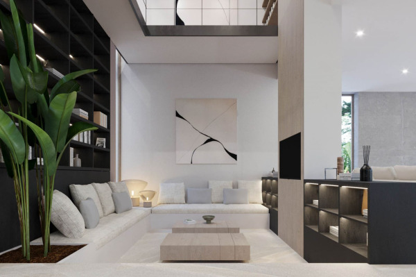 Building plot with project for a modern villa in Bendinat image 6