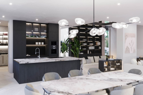 Building plot with project for a modern villa in Bendinat image 7