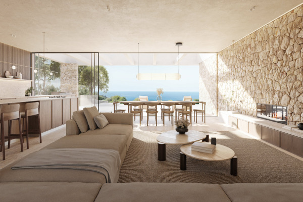 New luxury villa in a unique location on the seafront in Sa Torre image 6