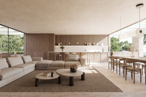 New luxury villa in a unique location on the seafront in Sa Torre image 7