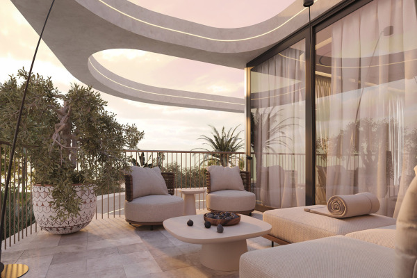 Luxurious new-build penthouse with sea views in a new residence in Sa Augustin image 2