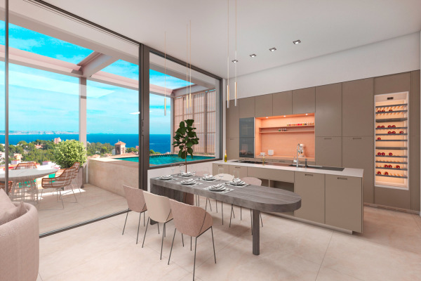 Modern new build villa with stunning sea views over the bay of Palma image 2