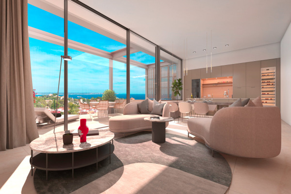 Modern new build villa with stunning sea views over the bay of Palma image 5