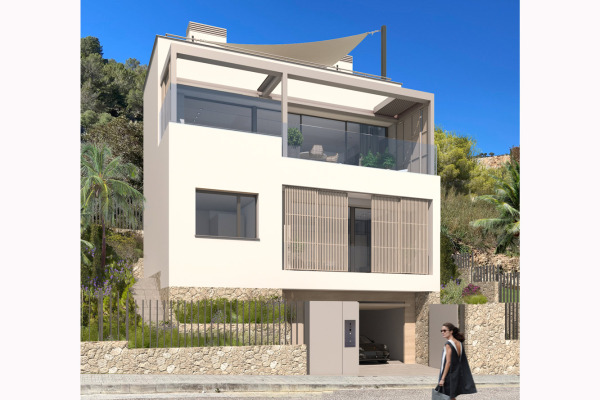 Modern new build villa with stunning sea views over the bay of Palma image 7