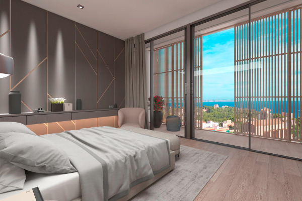 Modern new build villa with stunning sea views over the bay of Palma image 9