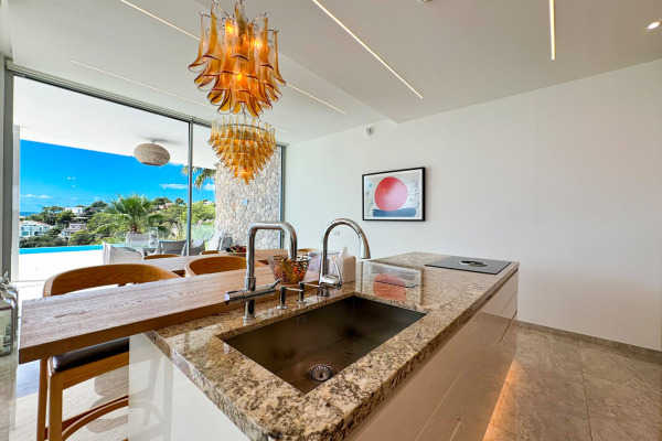 Minimalist sea view villa above the exclusive harbor of Puerto Portals image 6