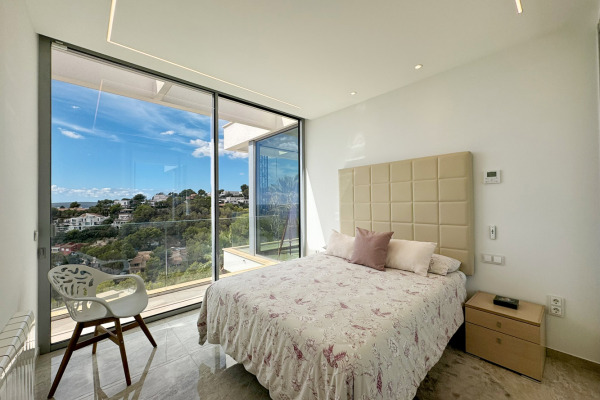 Minimalist sea view villa above the exclusive harbor of Puerto Portals image 10