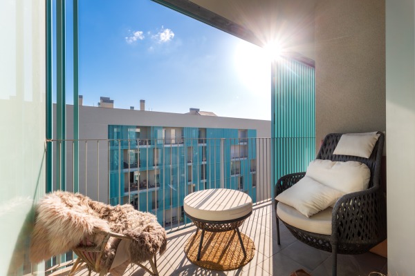 Penthouse apartment in mint condition in a modern residential complex