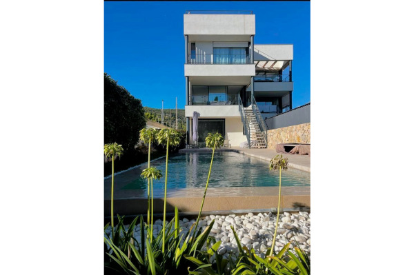 Modern semi-detached house with sea views and private pool in Sant Agustin image 8