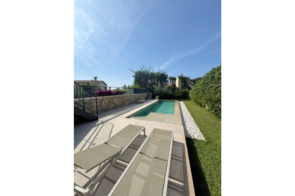 Modern semi-detached house with sea views and private pool in Sant Agustin image 9