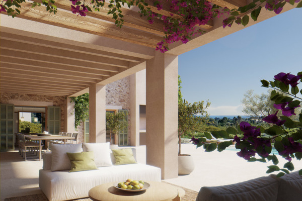 Modern new-build finca with a view as far as the sea in Son Servera image 6