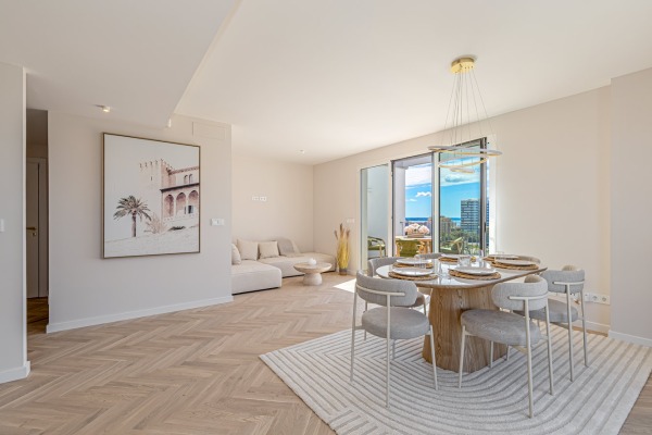 New-build sea view penthouse, ready for first-time occupancy, near Portixol image 3