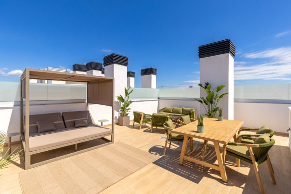 New-build sea view penthouse, ready for first-time occupancy, near Portixol image 8