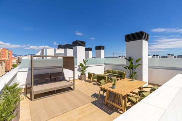 New-build sea view penthouse, ready for first-time occupancy, near Portixol image 12