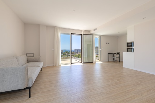 New sea-view penthouse in a new-build development behind Portixol image 3
