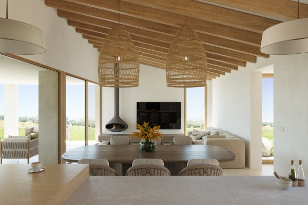 New build finca with high-quality fittings and a pool in Algaida image 3