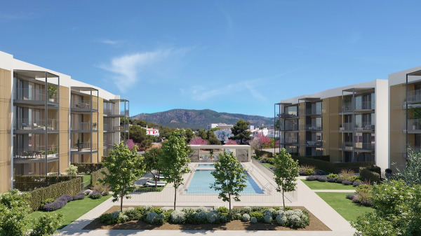 New development of a modern complex with apartments near the beach in Palmanova image 4