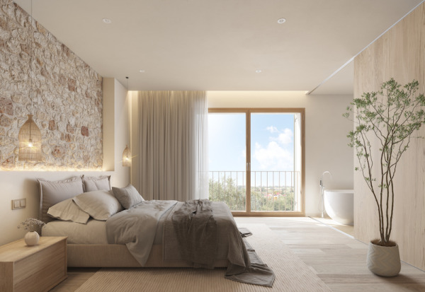 New build townhouse project with pool in Santanyi image 4