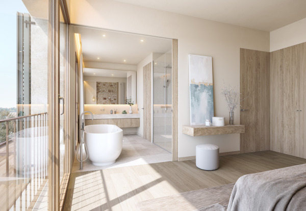 New build townhouse project with pool in Santanyi image 5