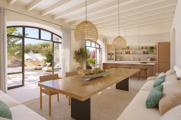 Mediterranean new-build townhouse with pool in Santa Maria del Cami image 3