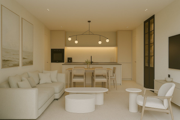 South-facing apartment in a golf residential complex in Nova Santa Ponsa image 3