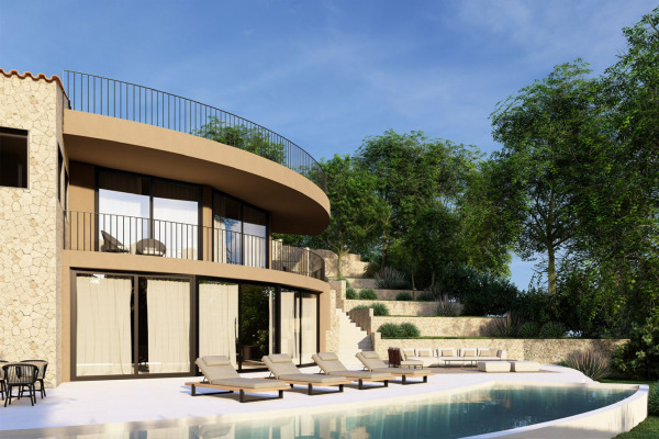 Completely renovated villa with stunning views in Rotes Velles-Santa Ponsa image 2