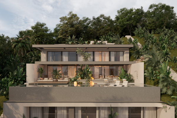 Exclusive sea view building plot with project for a luxury villa image 2