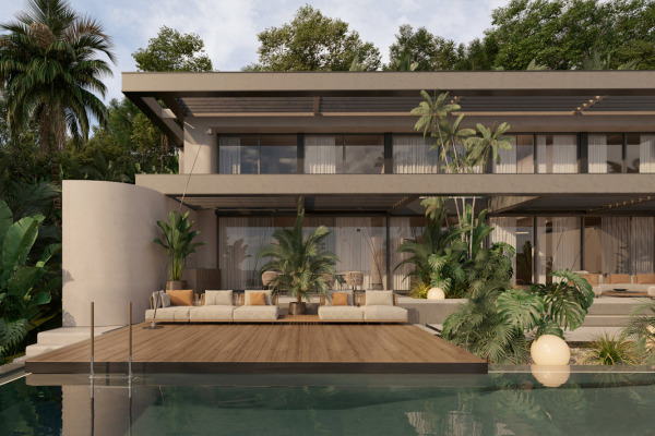 Exclusive sea view building plot with project for a luxury villa image 4