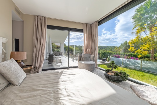 Modern villa with stunning views on a slight slope in Cala Vinyas image 8