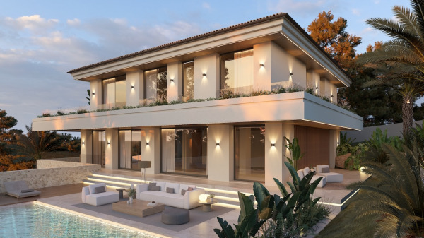 Spacious villa with partial sea view in Santa Ponsa in the southwest of Mallorca image 2