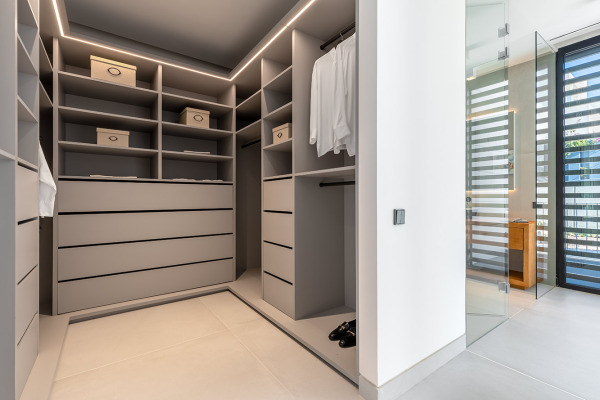 New build villas in modern architecture with partial sea views image 10