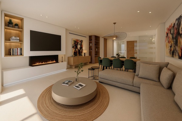 High quality modernized penthouse in an exclusive seafront complex image 7
