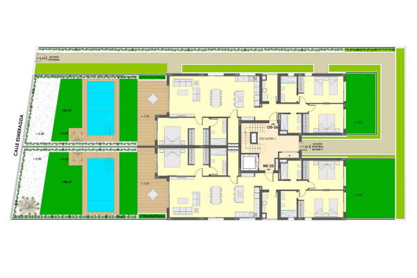New build apartment with private garden close to the sea and beach image 6