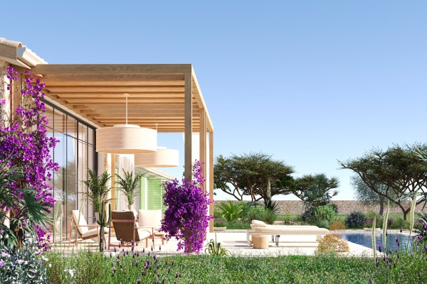 New development of a stylish finca with stunning views in Inca image 2