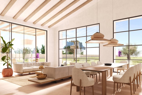 New development of a stylish finca with stunning views in Inca image 4