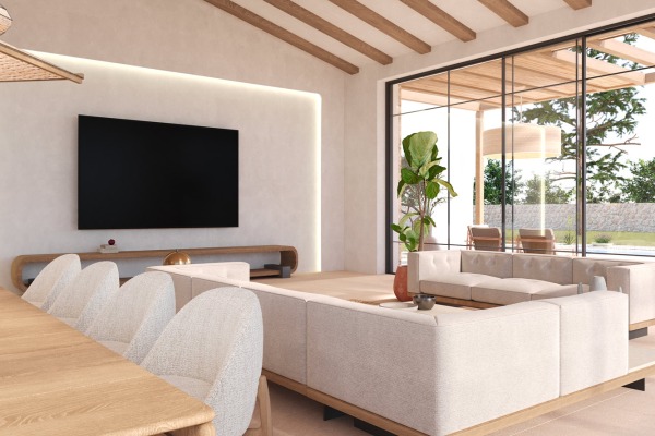 New development of a stylish finca with stunning views in Inca image 6