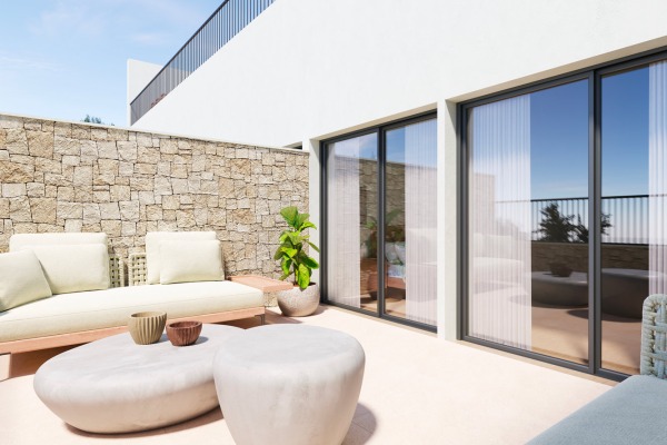 High-quality new-build terraced house with private pool in Sa Cabaneta image 2