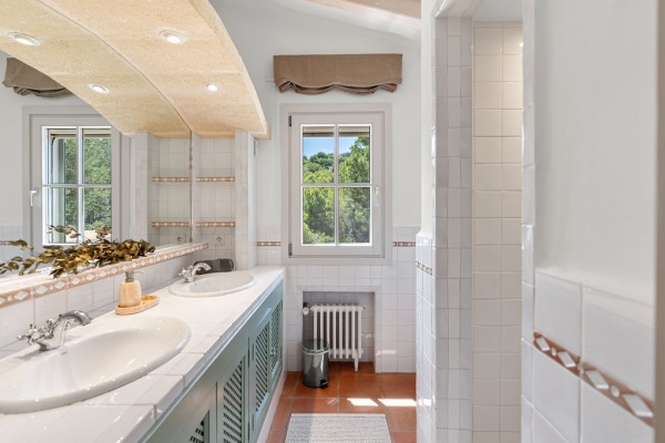 Mediterranean sea view villa above the bay of Camp de Mar image 10