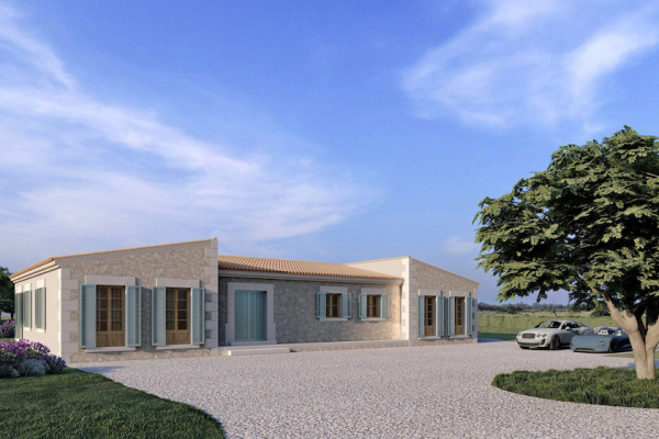 New build country house project with stunning pool in Campos image 2
