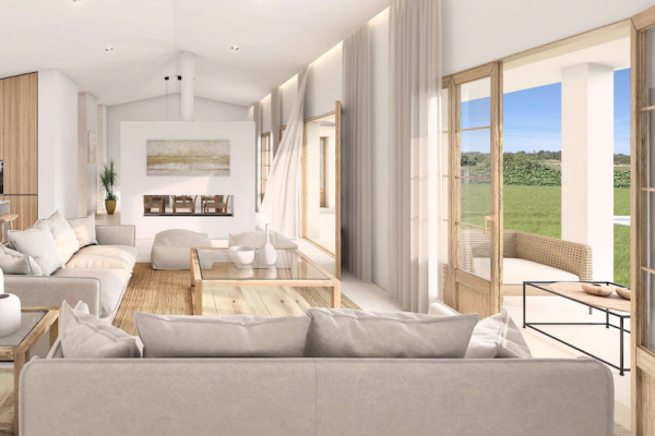 New build country house project with stunning pool in Campos image 4