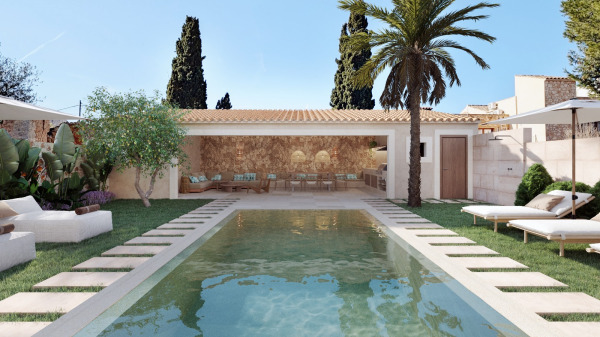 Elegant new-build townhouse with exclusive features and pool in Santanyi image 2