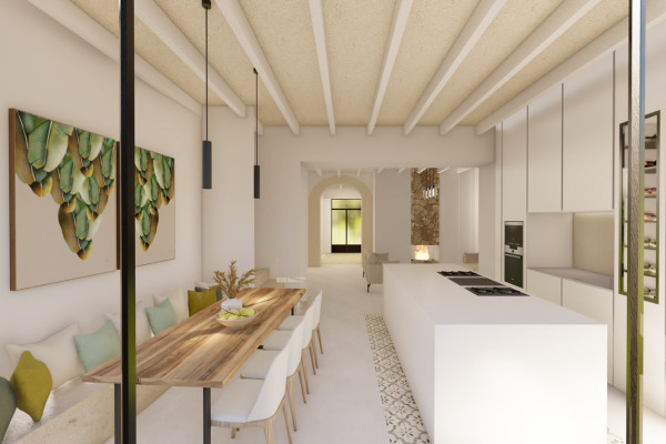 Exclusive, modern new build townhouse with pool in Santanyi image 5