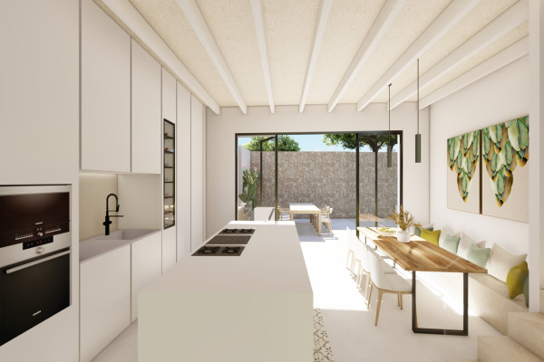 Exclusive, modern new build townhouse with pool in Santanyi image 7