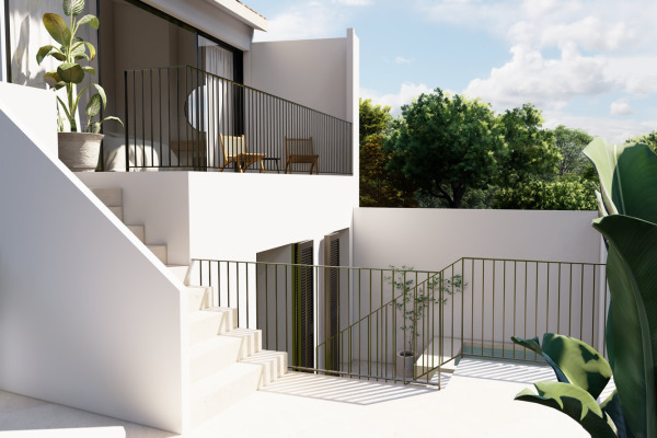 Exclusive, modern new build townhouse with pool in Santanyi image 10