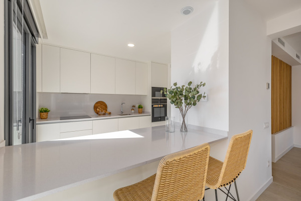 New semi-detached houses with private pool and partial sea views image 7