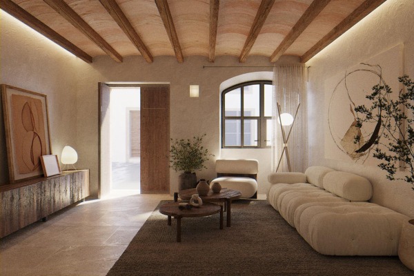 Stylishly renovated townhouse with pool in the heart of Arta image 4